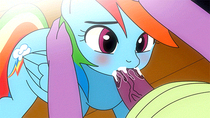 Animated My_Little_Pony_Friendship_Is_Magic Rainbow_Dash // 480x270 // 662.9KB // gif