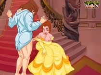 Beauty_and_the_Beast Belle CartoonValley Disney_(series) The_Beast_(Prince_Adam) Zolushka // 942x700 // 365.6KB // jpg