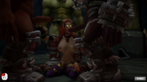3D Alexstrasza Animated Orc World_of_Warcraft // 854x480 // 8.7MB // gif