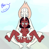 Bluejr Connie_Maheswaran Pearl_(Steven_Universe) Steven_Universe // 1200x1200 // 431.3KB // jpg