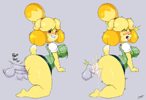 Animal_Crossing Isabelle MehDrawings // 1280x878 // 183.9KB // jpg