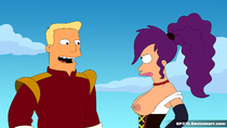 Futurama GP375 Turanga_Leela Zapp_Brannigan // 1600x900 // 451.4KB // jpg