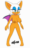 Adventures_of_Sonic_the_Hedgehog Animated Rouge_The_Bat eXcito // 374x607 // 657.4KB // gif