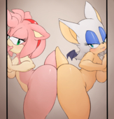 Adventures_of_Sonic_the_Hedgehog Amy_Rose Rouge_The_Bat sonicboom53 // 1280x1333 // 941.5KB // png