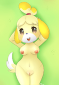 Animal_Crossing Isabelle // 526x756 // 198.4KB // png
