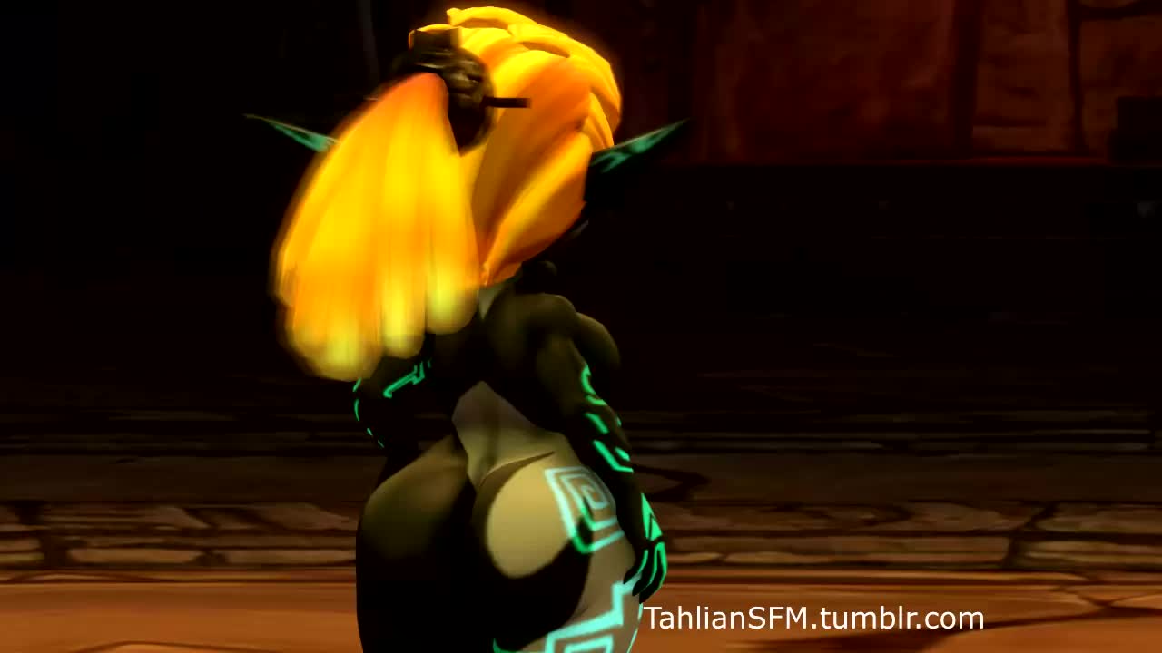 3D Animated Midna Source_Filmmaker The_Legend_of_Zelda tahliansfm // 1280x720 // 437.0KB // webm