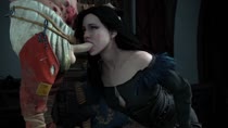 3D Animated NSFP Sound Source_Filmmaker The_Witcher The_Witcher_3:_Wild_Hunt Whitetentacle Yennefer // 1280x720 // 797.9KB // mp4