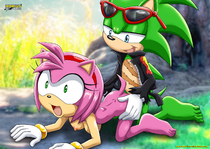 Amy_Rose Mobius_Unleashed Sonic_(Series) Sonic_The_Hedgehog // 1837x1300 // 786.5KB // jpg