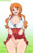 Afrobull Nami One_Piece // 791x1250 // 608.1KB // png