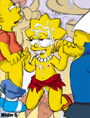 Bart_Simpson Homer_Simpson Lisa_Simpson Mister_D The_Simpsons // 689x900 // 589.6KB // jpg