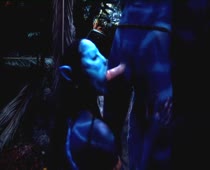 Animated Avatar_(Film) Cosplay Na'vi Neytiri Sound // 624x352 // 2.6MB // webm