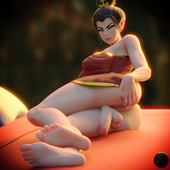 3D Avatar_The_Last_Airbender Azula endlessillusion_(artist) // 1920x1920 // 2.4MB // png