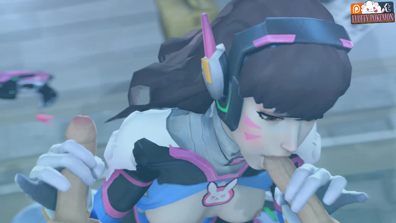 3D Animated D.Va Overwatch Sound Source_Filmmaker fluffy-pokemon // 1280x720 // 3.8MB // webm