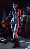 3D Commander_Shepard Femshep HuggyBear Mass_Effect Source_Filmmaker // 2134x3414 // 1.7MB // jpg