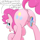 My_Little_Pony_Friendship_Is_Magic Pinkie_Pie Rainbow_Dash khorme // 1000x1000 // 358.5KB // png