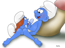 Sassette The_Smurfs helix // 2029x1500 // 1.2MB // png
