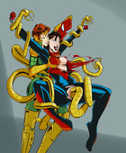 Carolyn_Trainer Doctor_Octopus Dominion_V Marvel Mayday_Parker Spider-Girl Spider-Man_(Series) // 1280x1556 // 993.0KB // png