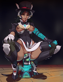 Overwatch Polyle Symmetra // 978x1280 // 926.4KB // png
