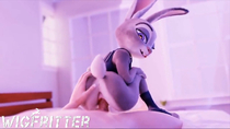 3D Animated Blender Judy_Hopps Sound Wigfritter Zootopia // 1280x720, 21s // 2.0MB // mp4