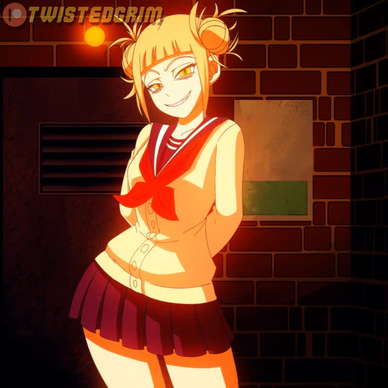 Animated Himiko_Toga My_Hero_Academia TwistedGrim // 800x800 // 5.2MB // webm