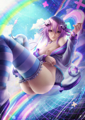 Axsens Hyperdimension_Neptunia Neptune // 3532x5000 // 2.5MB // jpg