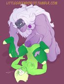 Amethyst Klotzzilla Peridot Steven_Universe // 1224x1600 // 801.6KB // png