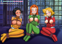 Alex_(Totally_Spies) Clover_(Totally_Spies) Sam_(Totally_Spies) The_Dark_Mangaka Totally_Spies // 1240x877 // 1.2MB // png