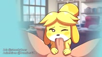 Animal_Crossing Animated BunnySide Isabelle Sound steeckykees // 1280x720 // 15.6MB // webm