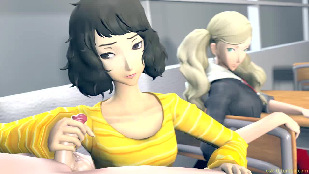 3D Animated Ann_Takamaki Persona_5 Sadayo_Kawakami Source_Filmmaker esk // 1280x720 // 1.1MB // webm