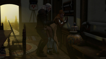 3D Anna_Henrietta Bomyman Geralt_of_Rivia The_Witcher The_Witcher_3:_Wild_Hunt // 3000x1687 // 1.3MB // jpg