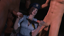 Animated Jill_Valentine Resident_Evil arnoldthehero // 450x253 // 6.8MB // gif