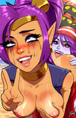 Risky_Boots Shantae Shantae_(Game) Xinaelle // 969x1500 // 227.1KB // jpg