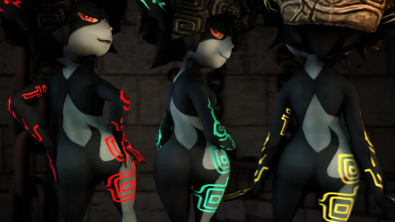 3D Animated Link Midna Source_Filmmaker The_Legend_of_Zelda redmoa // 1280x720 // 6.4MB // webm