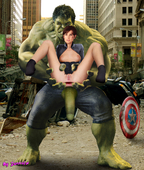 Avengers Avengers_Age_Of_Ultron Maria_Hill Marvel_Comics The_Hulk_(Bruce_Banner) zennsfw // 1249x1470 // 1.6MB // jpg