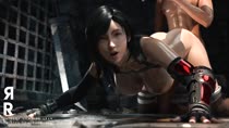 3D Animated Final_Fantasy_(series) RuriaRaw Sound Tifa_Lockhart // 1280x720 // 1.9MB // mp4