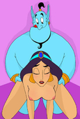 Aladdin Disney_(series) Genie_(Aladdin) Princess_Jasmine // 405x600 // 45.9KB // jpg