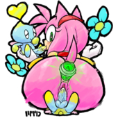 Adventures_of_Sonic_the_Hedgehog Amy_Rose MarTheDog // 3000x3000 // 5.8MB // png
