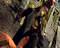 3D Animated Bayonetta Bayonetta_(Game) Source_Filmmaker pockyinsfm // 1280x720 // 2.0MB // webm