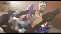 3D D.Va Mercy Overwatch Source_Filmmaker timpossible // 1920x1080 // 1.9MB // jpg