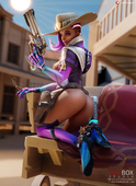 3D Blender Overwatch Sombra fireboxstudio // 839x1152 // 578.4KB // jpg