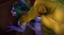 3D Animated Orc Source_Filmmaker Troll World_of_Warcraft bombowykurczak // 1280x720, 6s // 1.9MB // mp4