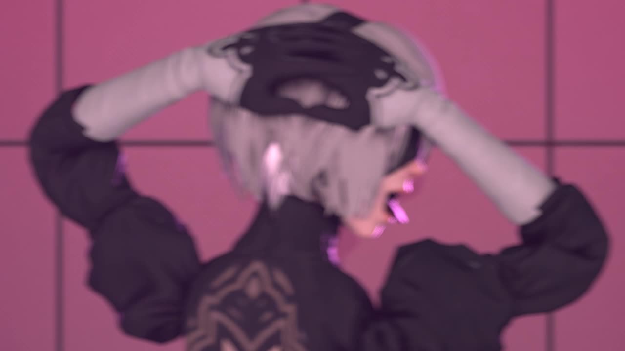 3D Android_2B Animated FeizaiSFM Nier_Automata Sound // 1280x720 // 16.2MB // mp4