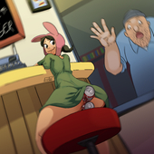 Bob's_Burgers Louise_Belcher Polyle Teddy // 2500x2500 // 3.8MB // png