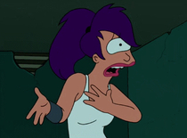 Animated Futurama Turanga_Leela // 479x354 // 1.4MB // gif