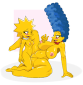 Lisa_Simpson Marge_Simpson The_Simpsons sssonic2 // 1553x1588 // 481.3KB // jpg
