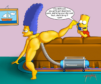 Bart_Simpson Marge_Simpson The_Simpsons Tooner // 1200x997 // 611.2KB // jpg