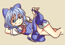 Cirno Touhou_Project // 610x420 // 188.3KB // png