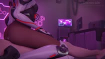 3D Animated Blender Overwatch Sombra dreamrider // 1920x1080 // 2.6MB // mp4