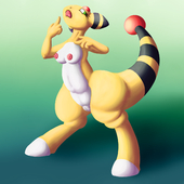 Ampharos_(Pokémon) Pokemon // 1280x1280 // 903.6KB // png