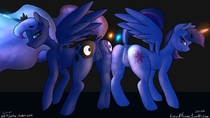 Delta My_Little_Pony_Friendship_Is_Magic Princess_Luna Twilight_Sparkle // 1280x720 // 181.3KB // jpg